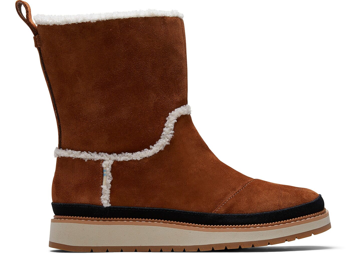 Toms Makenna Suede - Womens Boots - Brown - NZ - 035417RUO